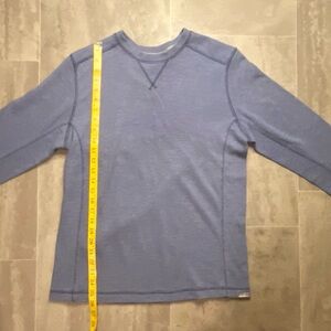 Eddie Bauer Navy and Gray Crewneck